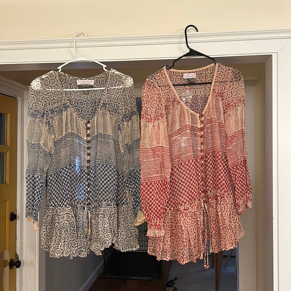 BUNDLE Paul Ropp Women’s Boho Top Free Size - Picture 1 of 3